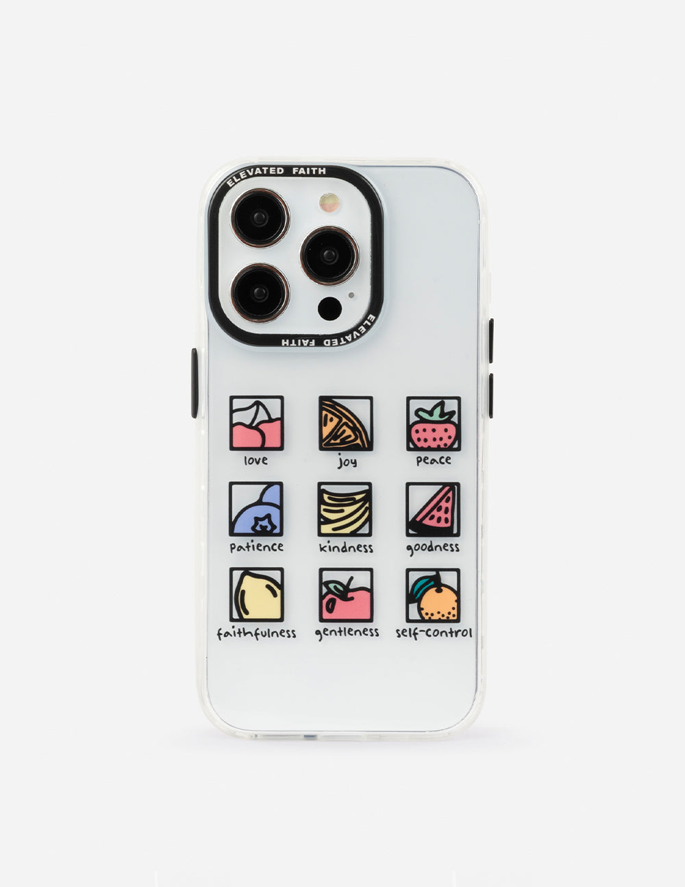 Clear Fruit of the Spirit Phone Case Elevated Faith