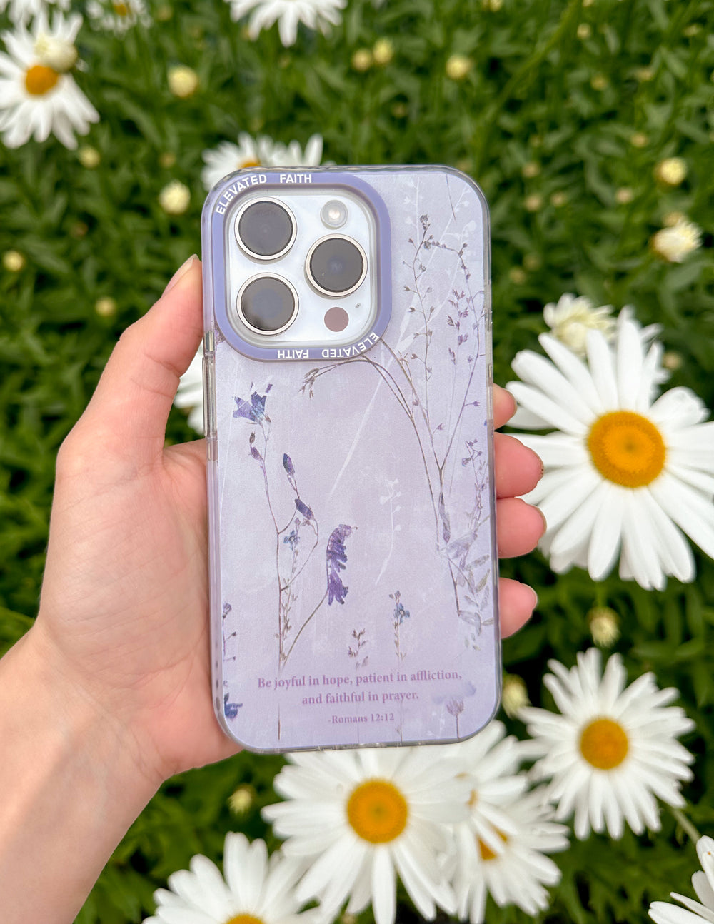 Romans 12:12 Phone Case Elevated Faith